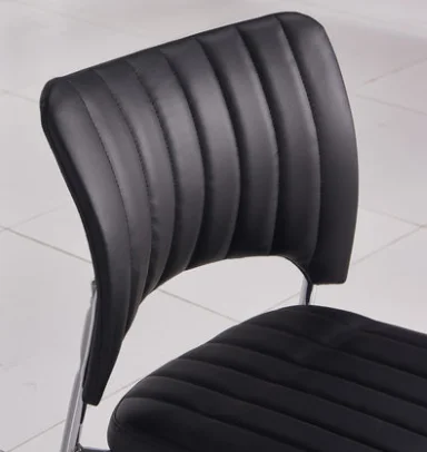 Wholesale black leather parts training commercial cheap boss computer without wheels chairs office chairs for sale