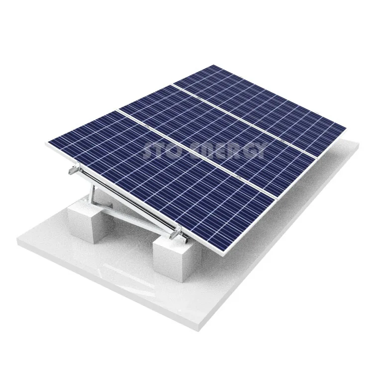Good Price Aluminum Triangle Adjustable solar panel bracket metal roof rail-less solar mounting system