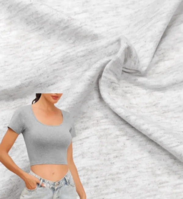 Organic Cotton Single Jersey  for  100% Cotton  lightweight summer  knitting jersey fabric breathable quick-dry T-shirts fabric