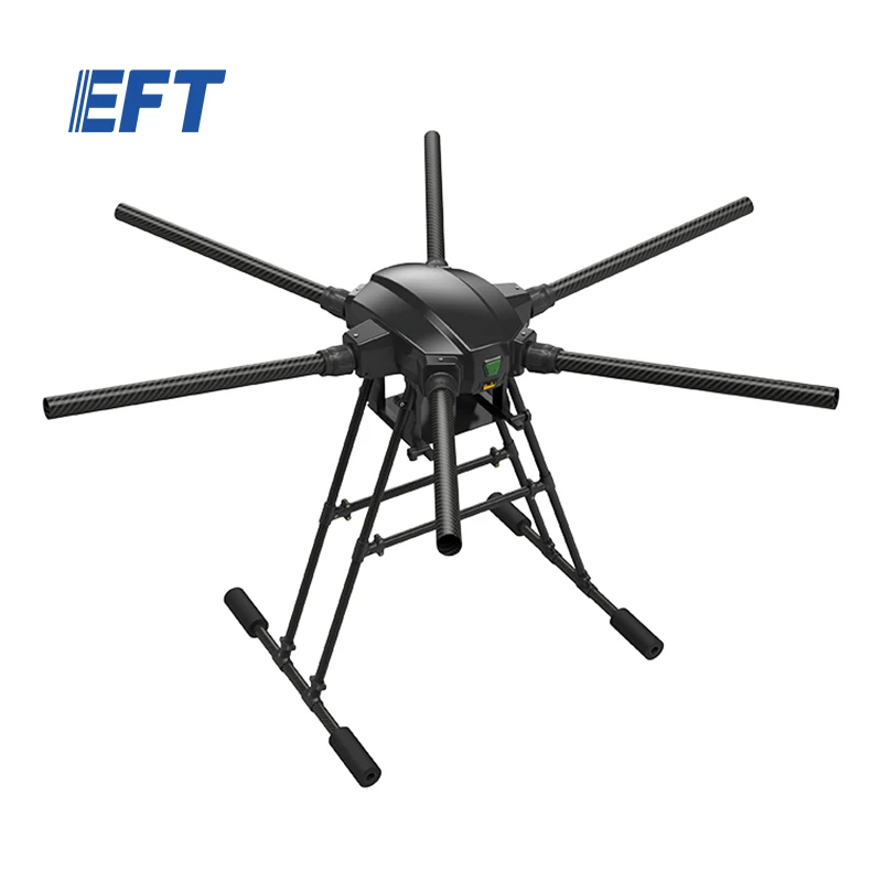 High Performance EFT X6120 ultralight personal aircraft frame delivery drones 5kg long range payload training drone parts
