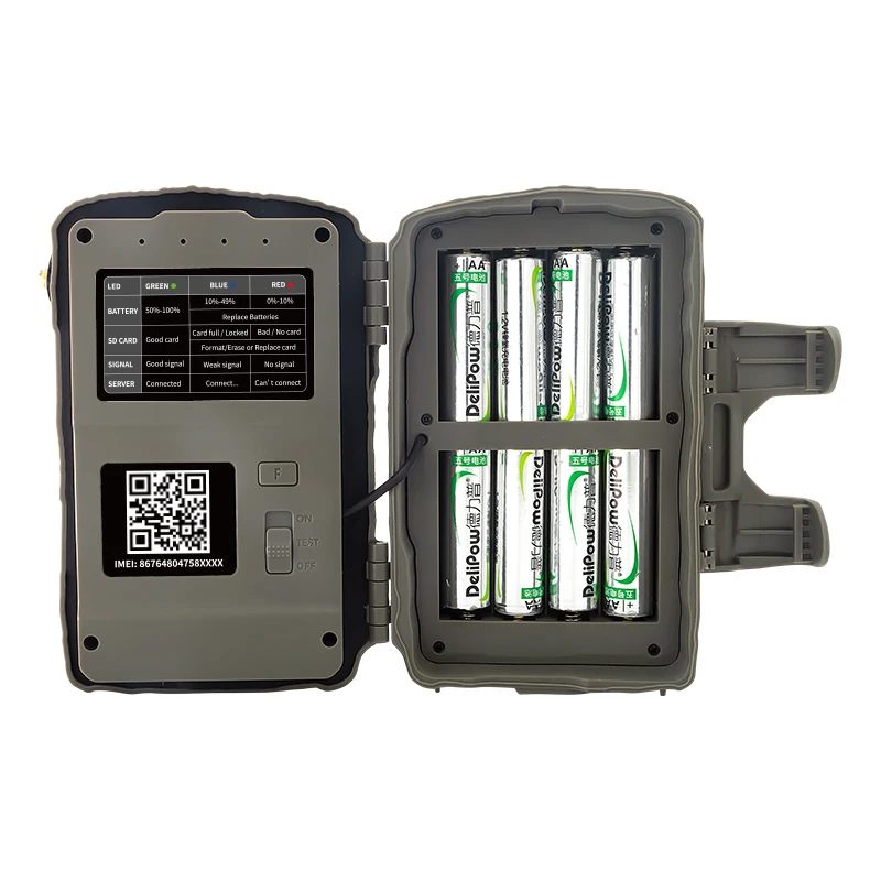 Portable Single antenna Trail Camera 4g 52 4g Wifi Gps Hunting Camera Water Transfer Hunting Camera With One Keypad