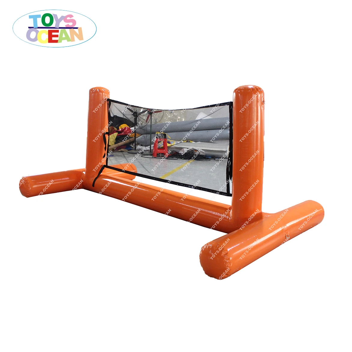 Custom Swimming Pool Inflatable Volleyball Court Water Game Float