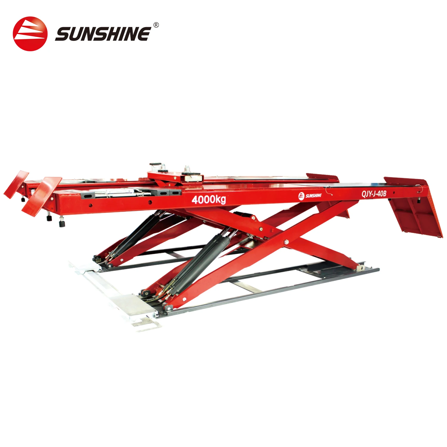 4.0T Low Profile Alignment Scissor Lift High LIfting Type