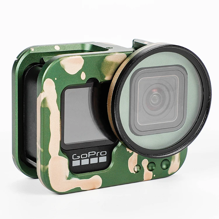 Strong Aluminum Alloy Case Protective  GoPro Video  Metal  Housing Frame For Go Pro 12 11 10 9 Accessories