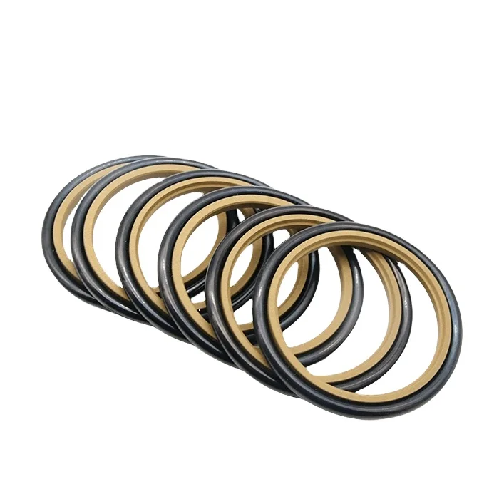 BSJ Type High Pressure Hydraulic Cylinder Buffer Seal Ring PTFE NBR Rubber Plastic PU and FKM for Mechanical Seals