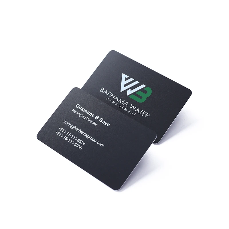 Metal Blank Business Gift Cards Sandblasted Anodized Engraved Aluminium cards Customized Logo Customer Size