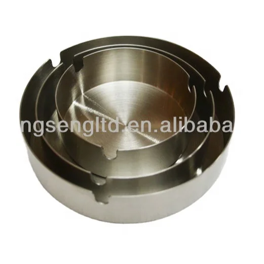 Stainless Steel Can Be Used For Household And Commercial Use Round Ashtray