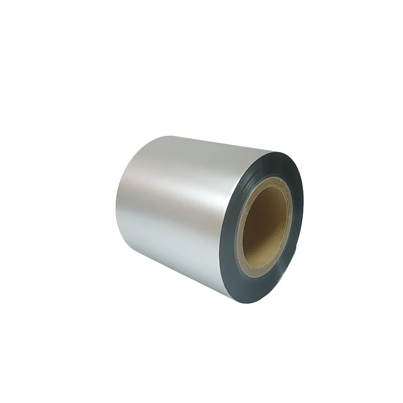 customized colour PET VMPET PE laminated metallized film for coffee or milk powder bag film roll