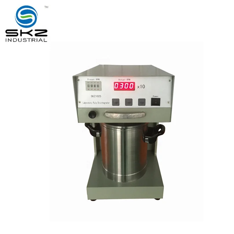  Лаборатория Авто ISO5263 JIS-P8220 TAPPI-205 Диаметр 90 три лезвия дезинтегратор для