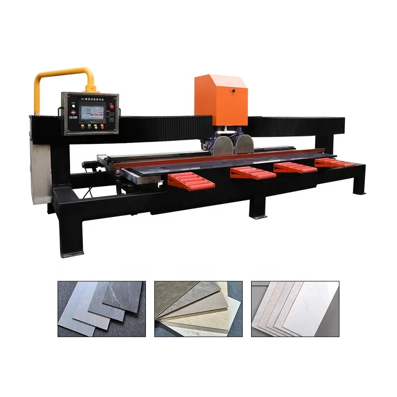 Hongyi Automatic Stone Edge Cutting Machine Saw Granite Cutting Machine