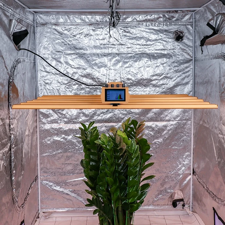 High PPF Samsung LED LM281B LM301H 4-Bar Dimming 4-Channels 240W/320W Full Spectrum UV IR LED Grow Light for Indoor Use