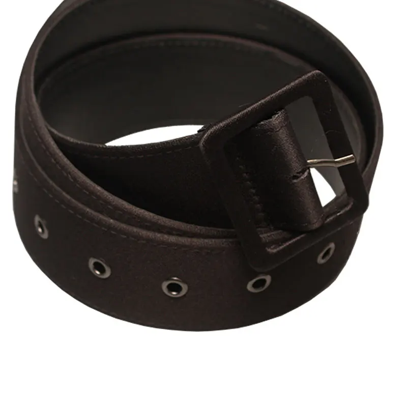 Covered fabric garment belt canvas belt for lady