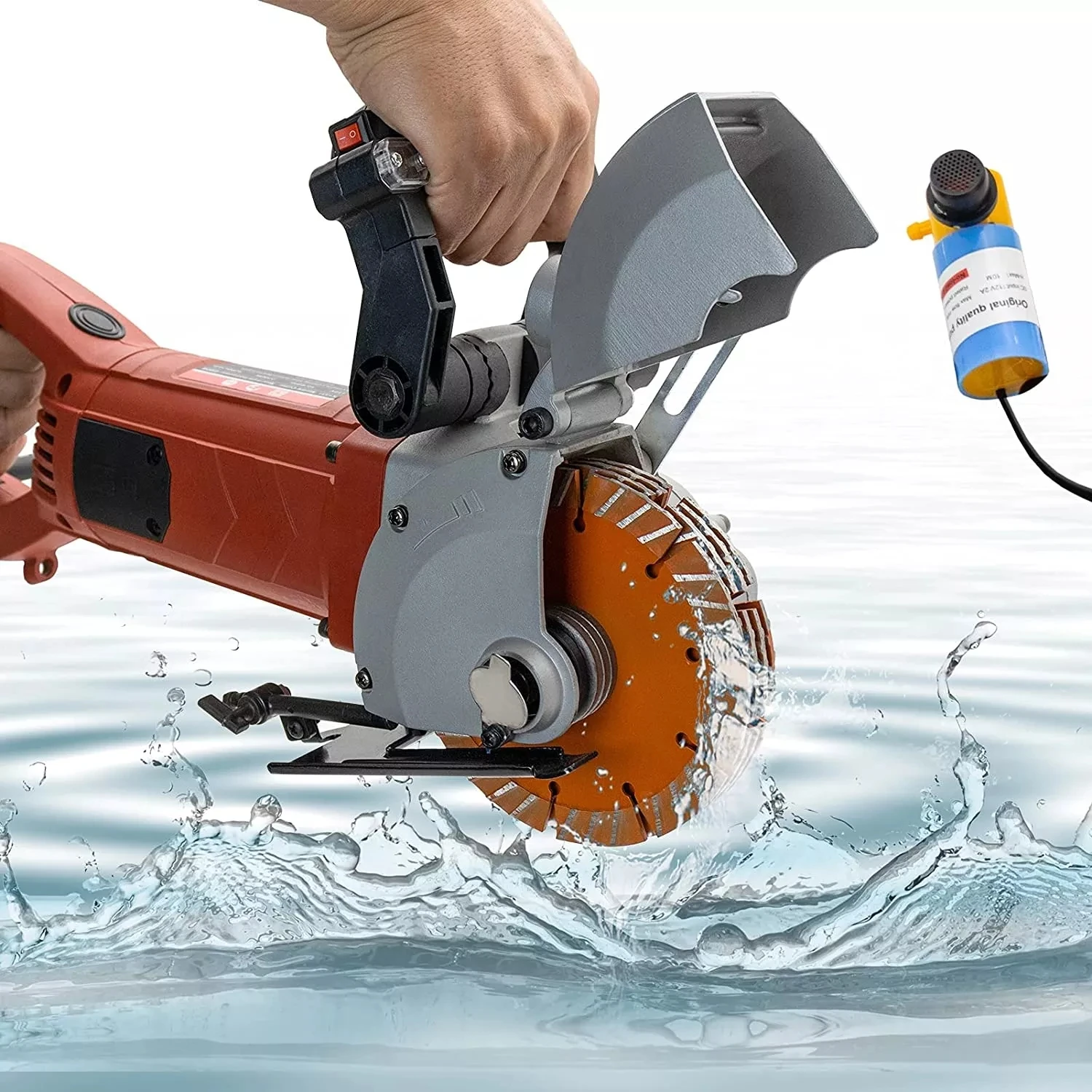 Многофункциональный станок для резки пазов, автоматический лазерный прицел, мощный станок для резки стен