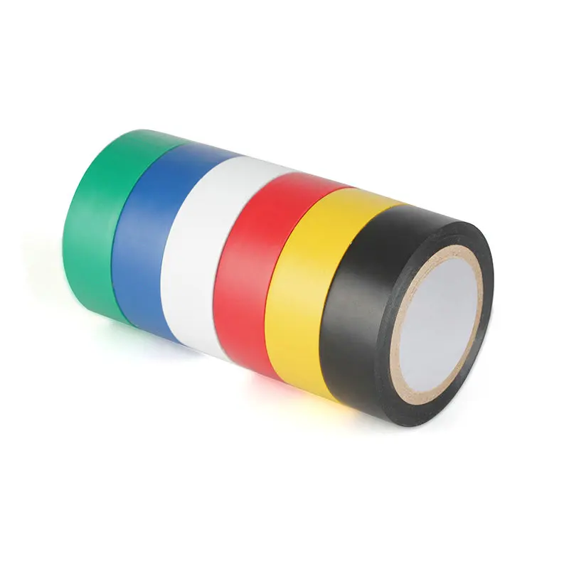 High Quality Osaka Manufacturer Flame Retardant Wire Cable Black Log Roll Adhesive PVC Electrical Insulation Tape Jumbo Roll