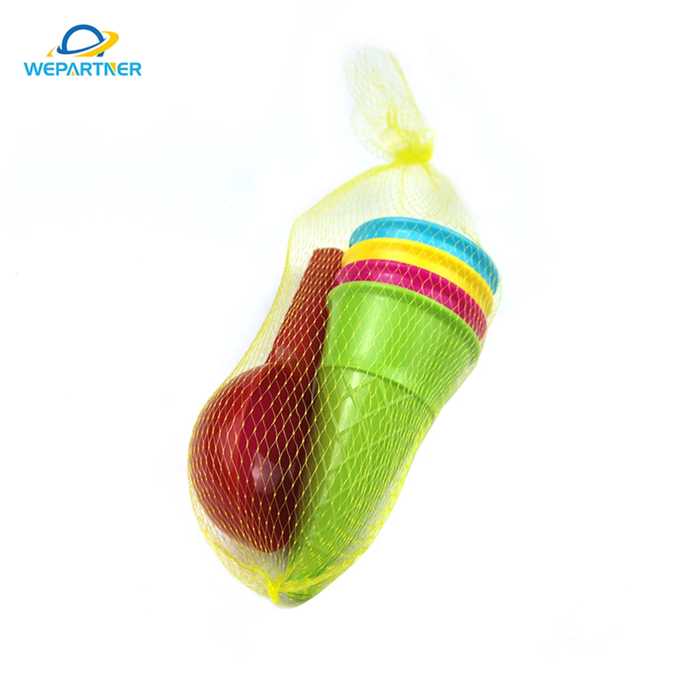 good selling plastic creative and simple beach sand toy children's toy ice-cream cone with spoon