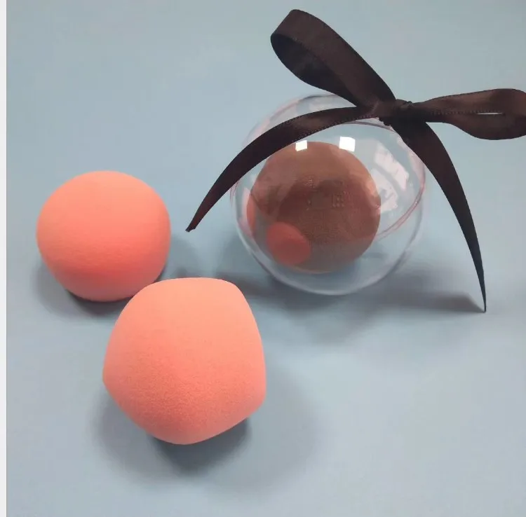 
Newest Design Peach Super Soft Pink Makeup Beauty Egg Cosmetic Blender Sponge Puff 