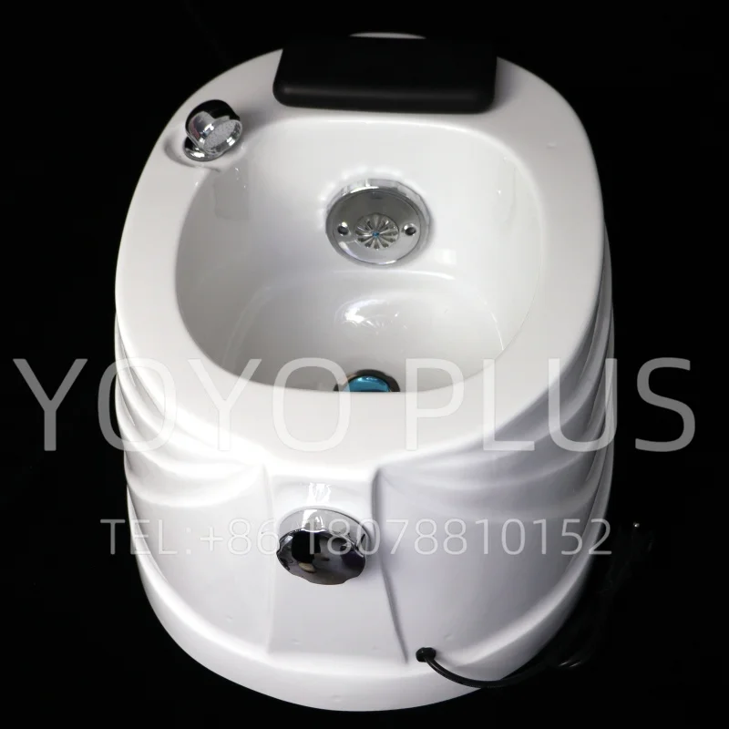 YOYO high quality white pedicure sink hydromassage salon foot spa  pedicure chair foot bath