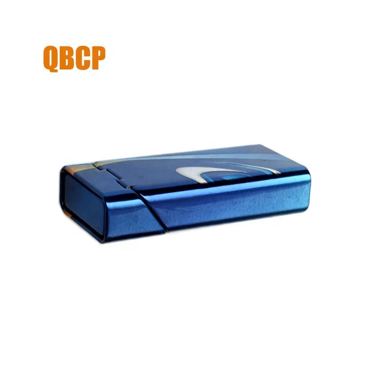 New fashion customized blank cigarette packs custom tobacco box printed metal tin manufacturer