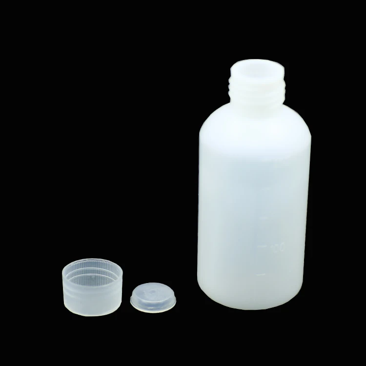 High quality EO sterilized PP PE material bacterial bottle plastic vaccine bottle