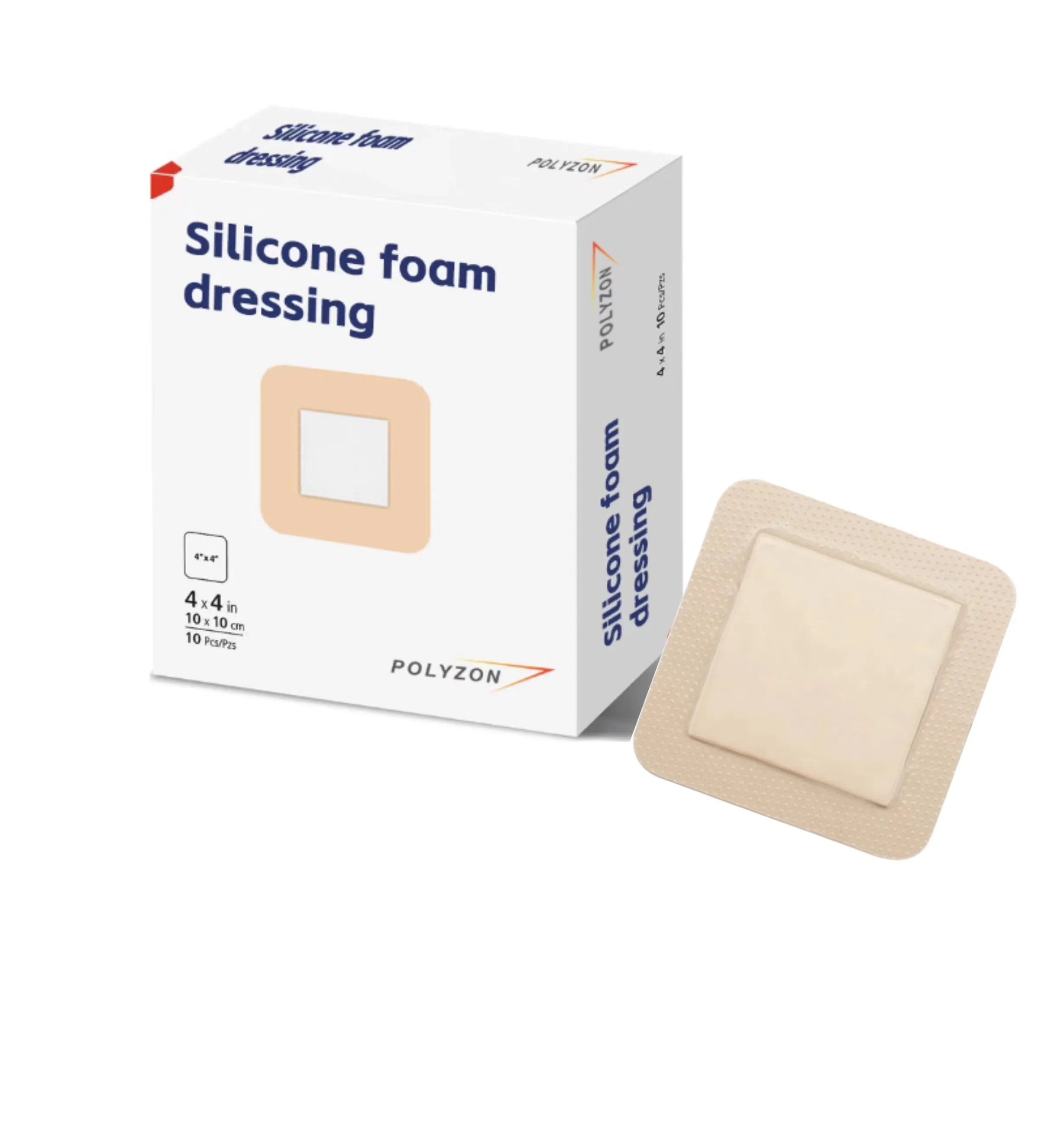 High Absorbent Surgical Medical Silicone Foam Dressing
