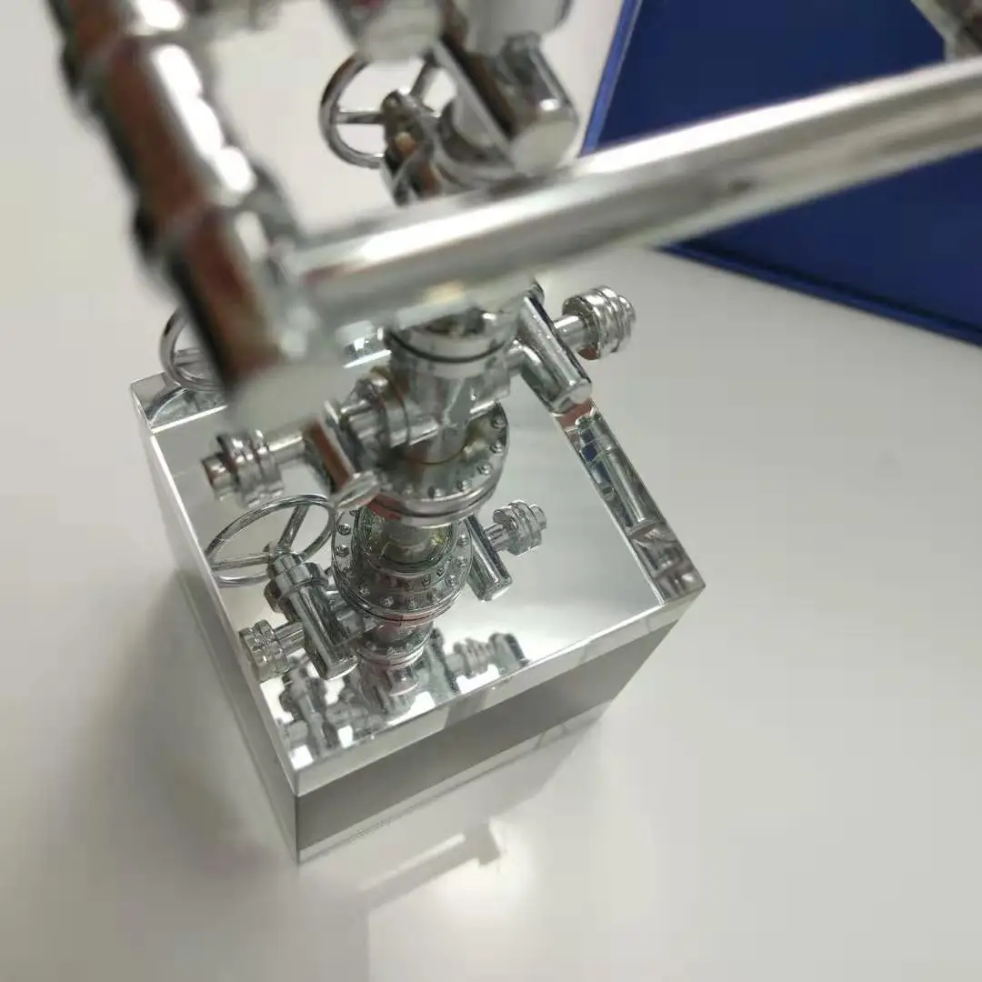 Hot selling crystal essential oil rig model gift set box packaging for home decorate CL123