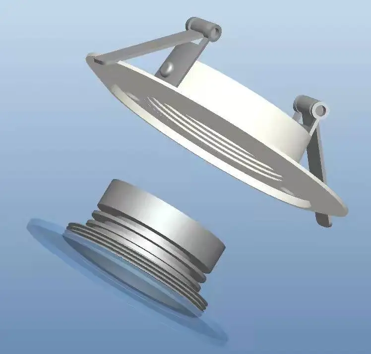 50mm Cut Out IP67 Flush Mount Interior 12V LED Boat Caravan RV Ceiling Light