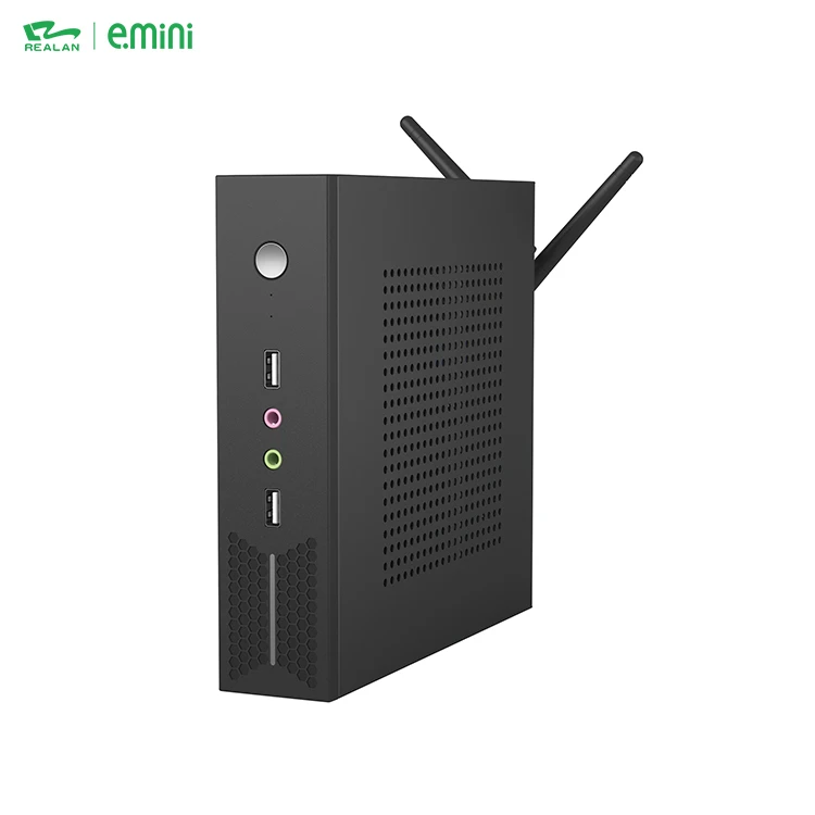 Cheap Rugged Fanless Windows 10 Minipc Celeron Usb Pfsense High Configuration Space Saving Cloud Computer