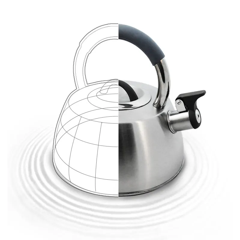 Factory price high quality hot sale teapot kettle stainless steel water pot metal kettle