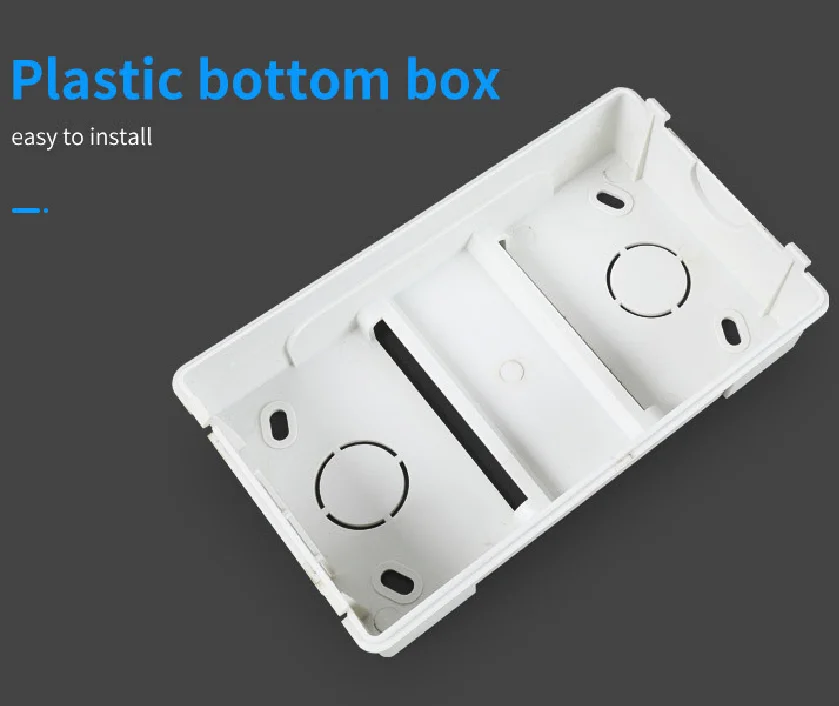 BAILI A series 2way  L2 Surface Mounting Full Plastic Control Panel MCB Enclosure box Distribution Box