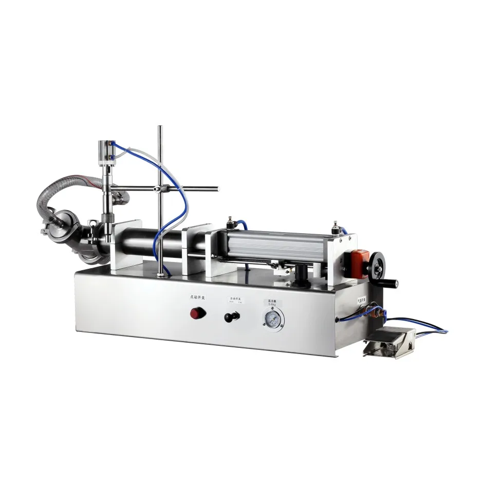 good sale High Viscosity Heated Cream Lotion Wax Paste Filling Machine