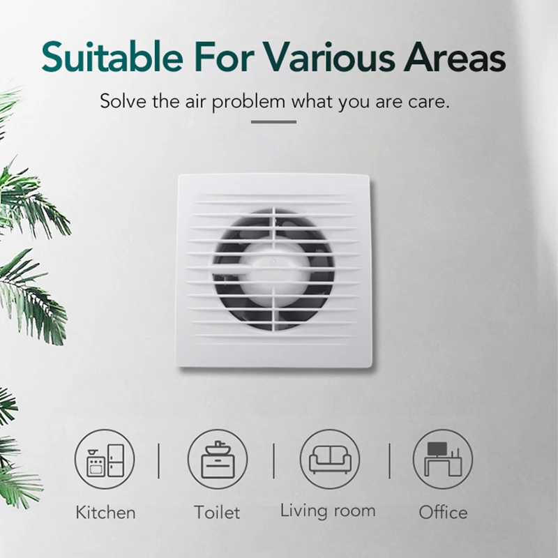 Ultra Thin High Air Flow Chinese House Kitchen Exhaust kdk Fan