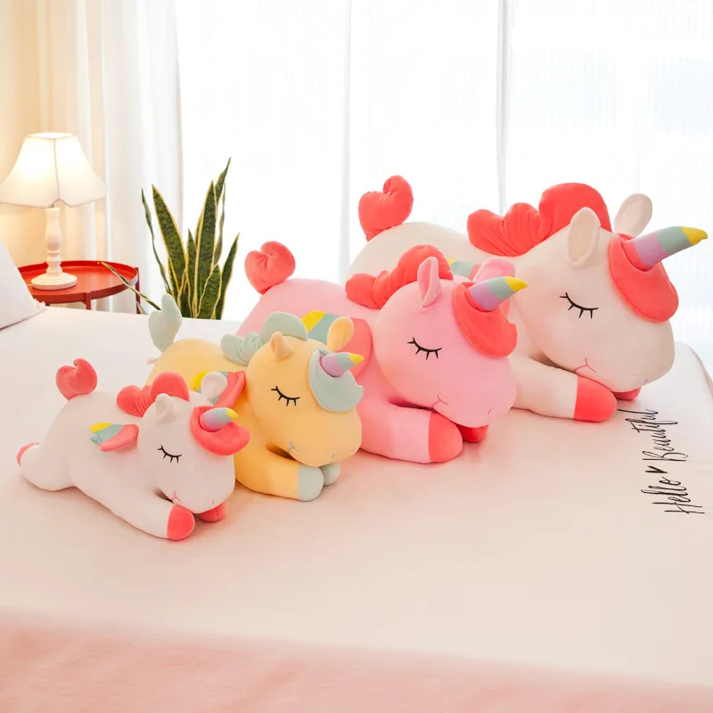 Custom ODM plush toy Rainbow  unicorn  stuffed animal toy  plush soft toy