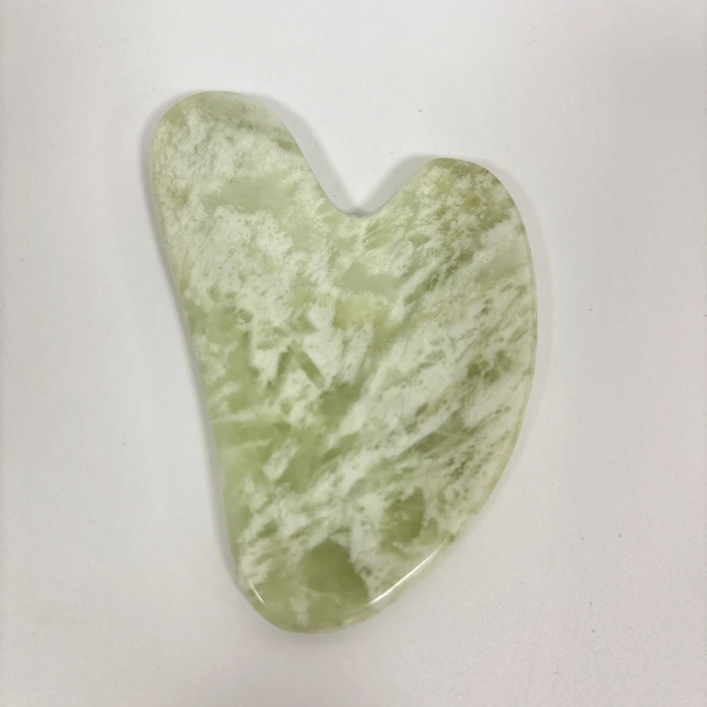 Beauty products Body Rose Quartz Jade Stone Gua Sha Scraping Massage Board Tool Set jade Scraping Massager Guasha Face