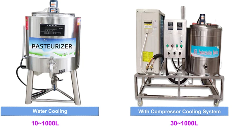 2024hot sell calf goat industrial for sale mini milk pasteurizer and homogenizer machine price