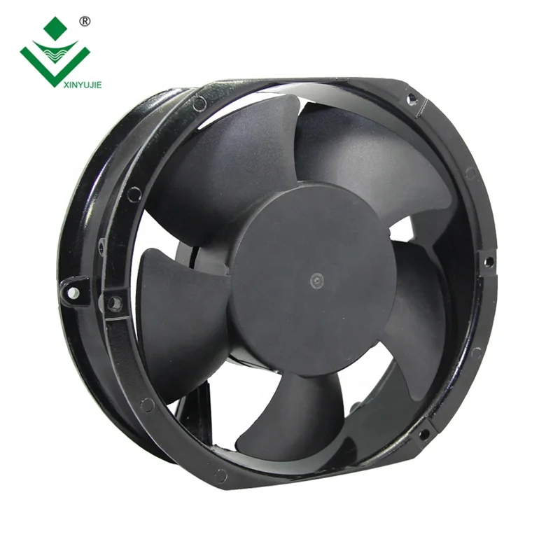 Large air Volume 17251 12/24/48V Axial Fan Waterproof IP67 2/3/4 Pins Dc Cooling 172x152x51mm