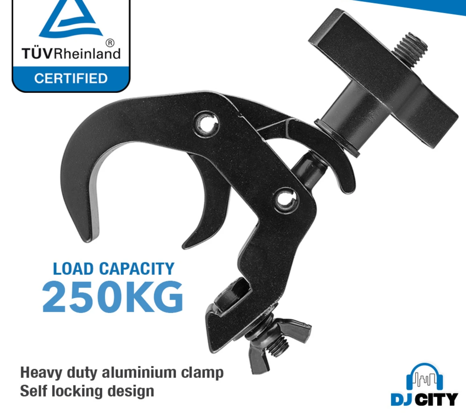 heavy duty truss display system accessories truss clamp hook aluminum stage Lighting tube pipe hose clamps