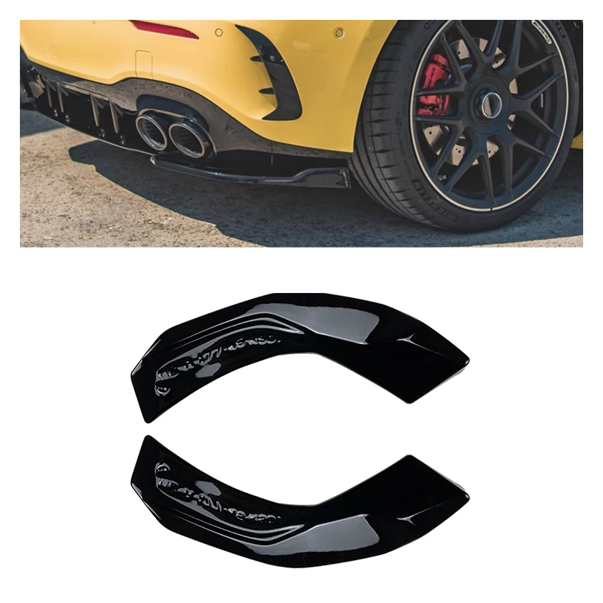 High Quality Auto Body Modification Kits Diffuser Splitter For Mercedes Benz A35 A45 AMG Hatchback 2018