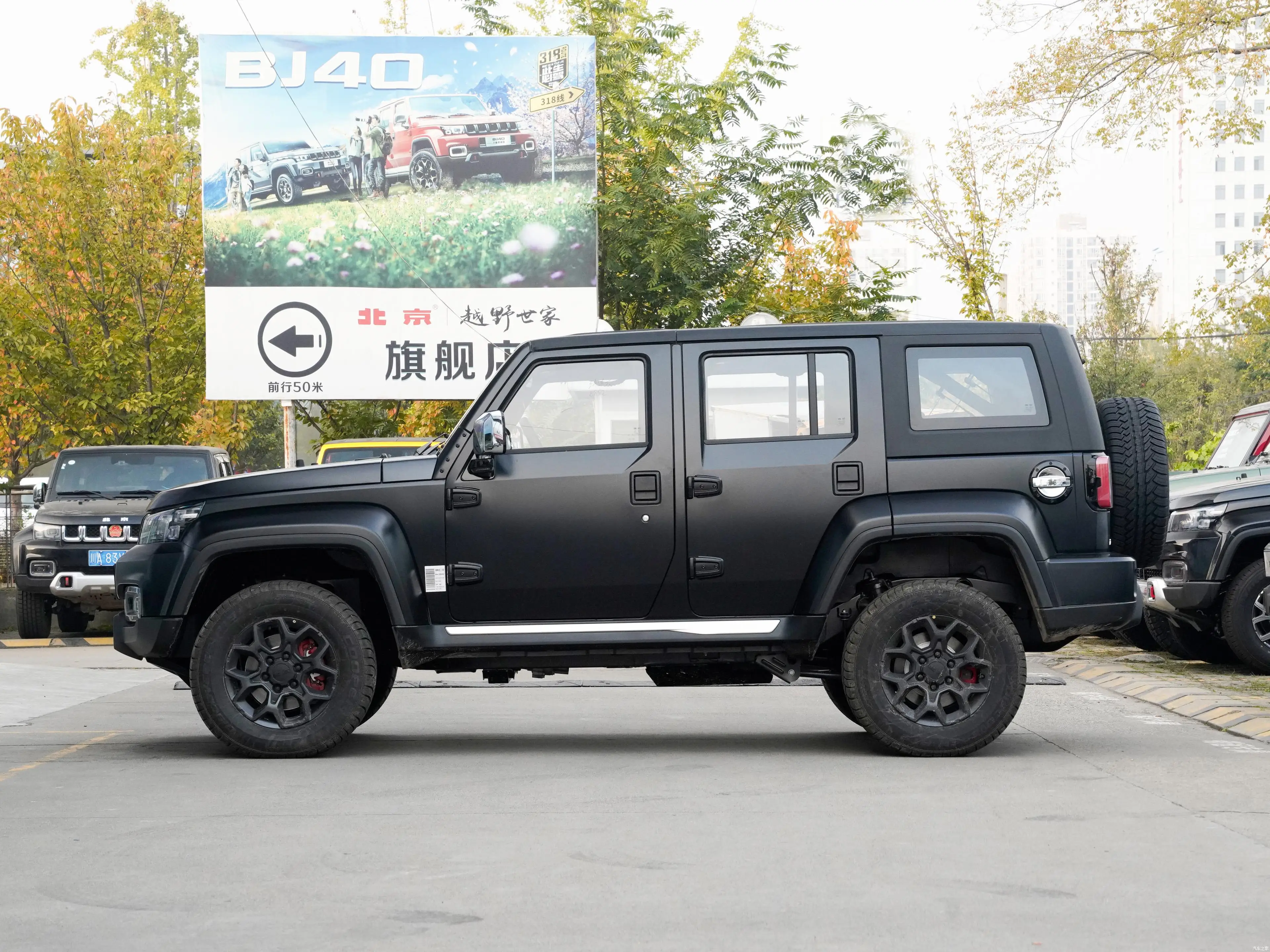 New 4x4 Outdoor Car Double Cab Van BJ40 4x4 Off Road Vehicle Car