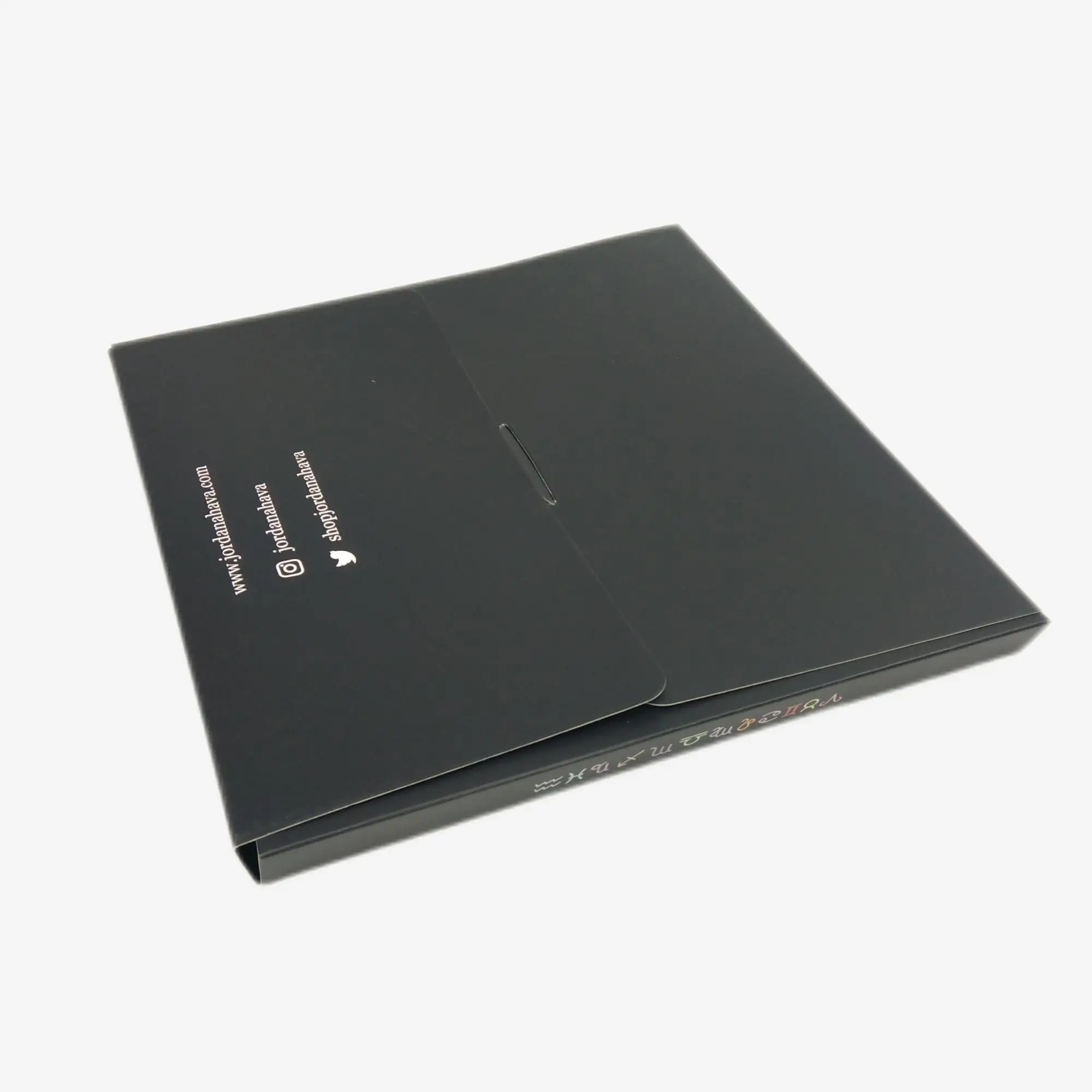 Good Quality Custom logo Envelope Box for Scarf Gift Packaging