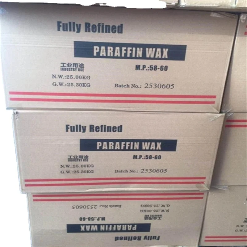 Парафиновый воск 58-60 62-64 полностью очищенный