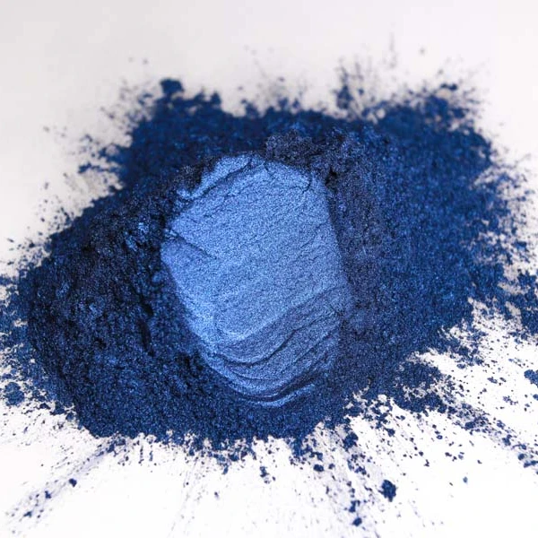 Blue Metallic Pigments Shining Mica Powder Pigment For Paints Inks Plastics Etc