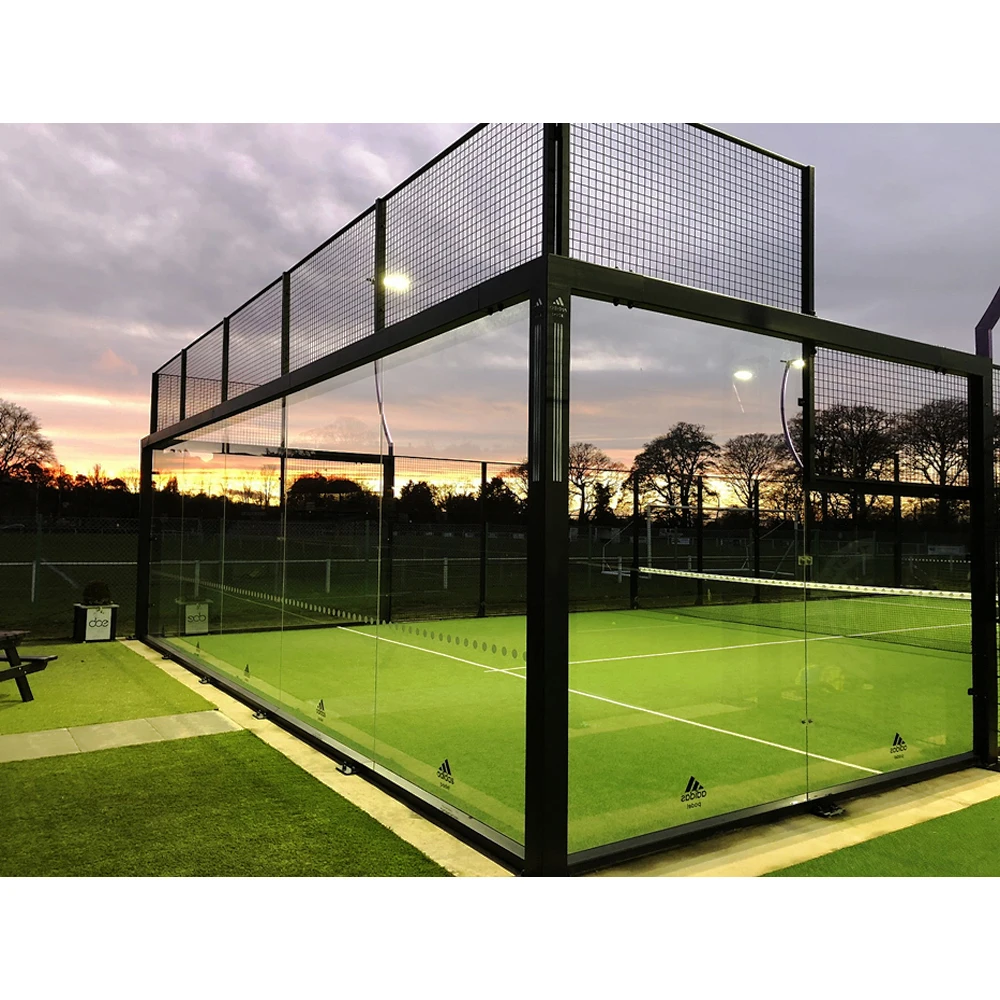 Professional Sport Field Portable Paddle Tennis Court For Sale,Custom Logo Synthetic Paddle Tennis Court