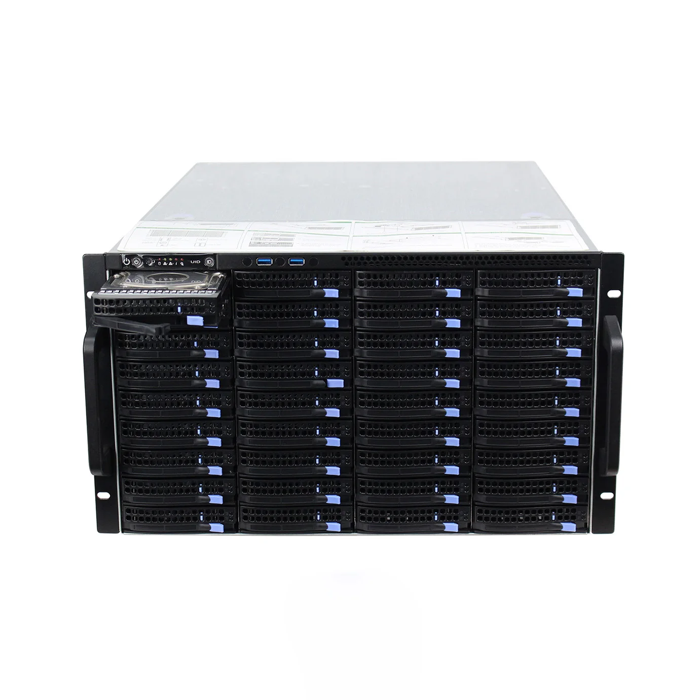  Производитель 6U 48-bay 19-дюймовый Серверный корпус с блоками питания
