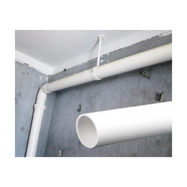 High Pressure 2 inch 50mm 63mm PVC Flexible Plastic Pipe for Water Supply and Drainage