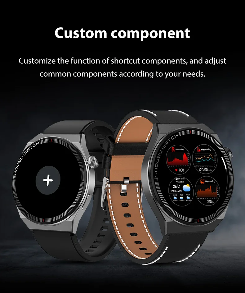 Hot selling ET 3 PRO Smart watch 1.32 inch round screen wireless charging heart rate monitor blood pressure smart watch