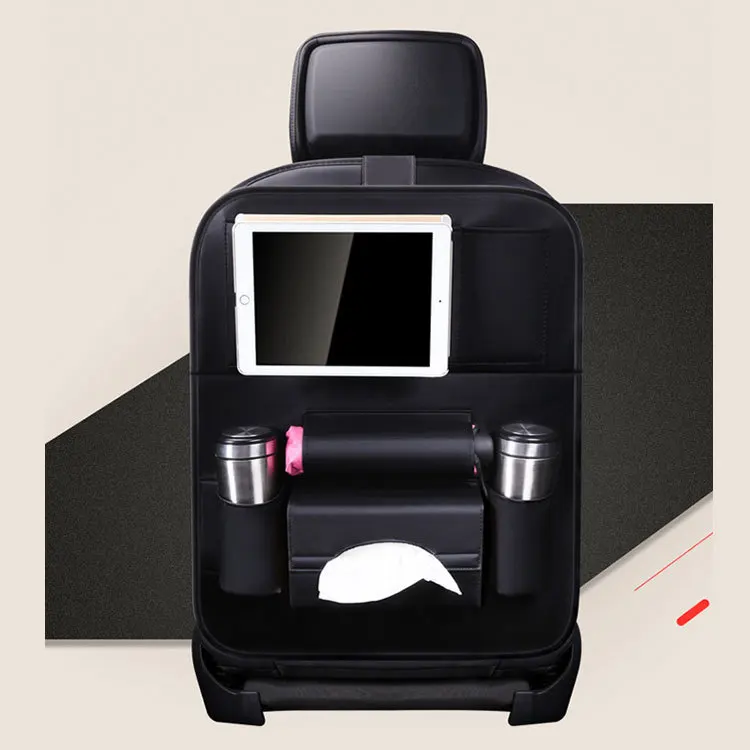 
Car Seat Back Storage Bag Hanging Bag Multifunctional Storage Box Car Dining Table Storage Bag Car Interior Decoration Supplies 