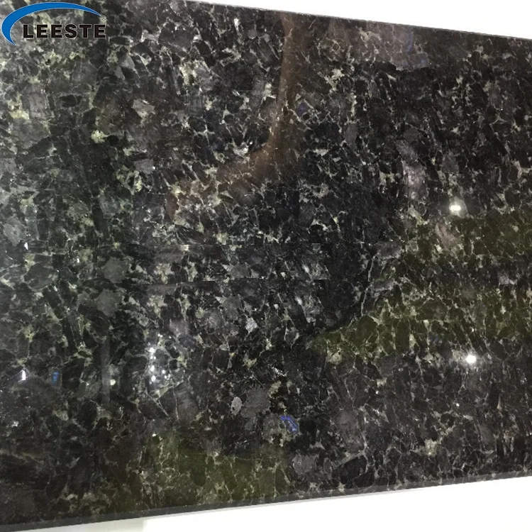 Good Quality Natural stone covering Blue Volga Granite Tiles and Slab for kitchen countertop wall