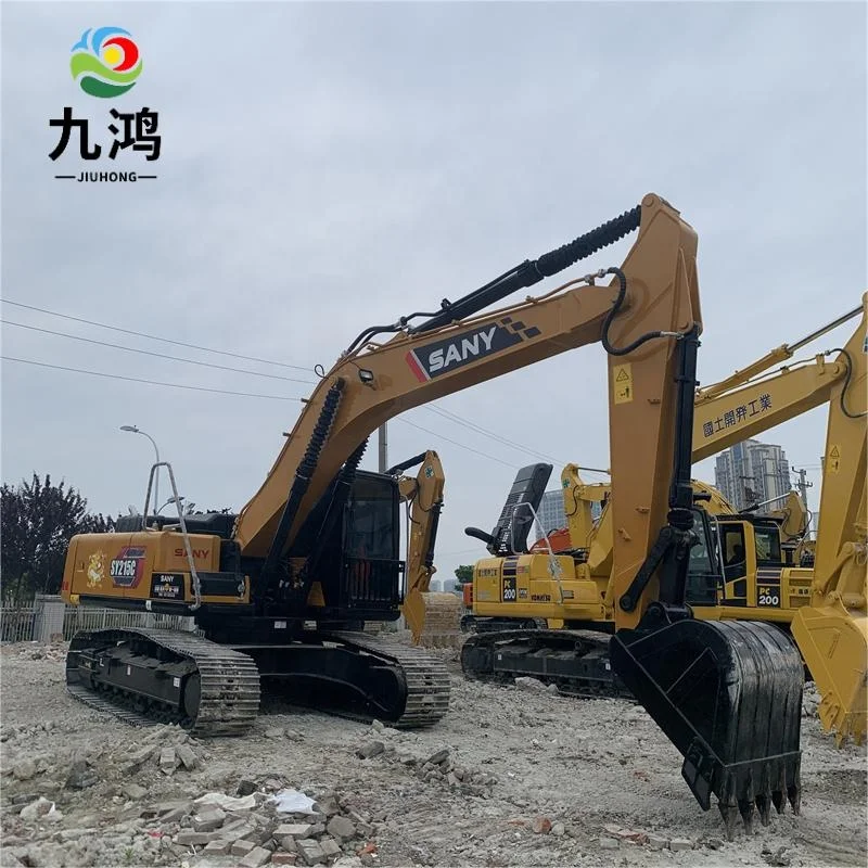 Real Price Top Condition China SANY SY215 excavator second hand digger mining machinery SY215C used excavator