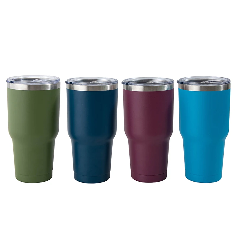 Double Wall Vacuum Vasos Keep Cold Glasses Cups 30oz Tumblers Stainless Steel Termos steel tumbler