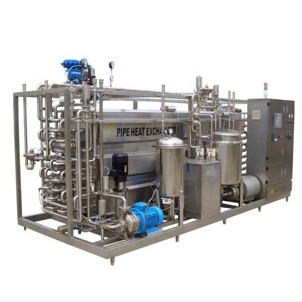 UHT milk machine UHT milk sterilizer dairy processing plant line